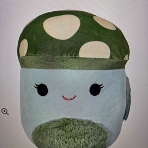 Squishmallows 12" Bo Lynn Teal Mushroom Spotted Plush